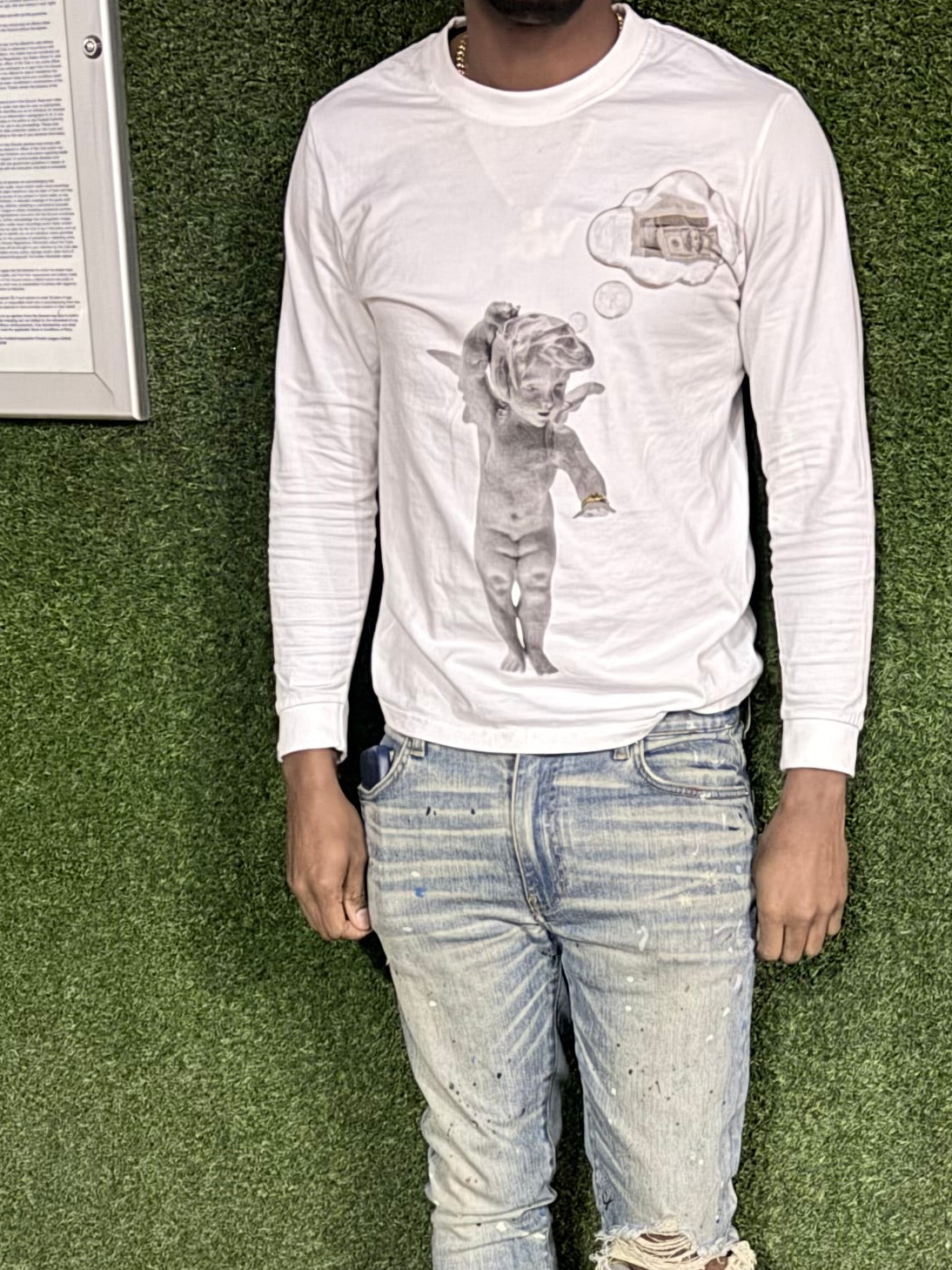 Angel Long Sleeve T-Shirt